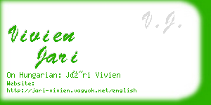 vivien jari business card